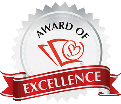 Hasmark award of excellence badge